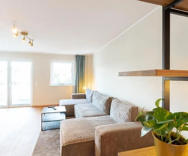 -zentrale Wohnung-balkon-desingerkueche- Apartmán